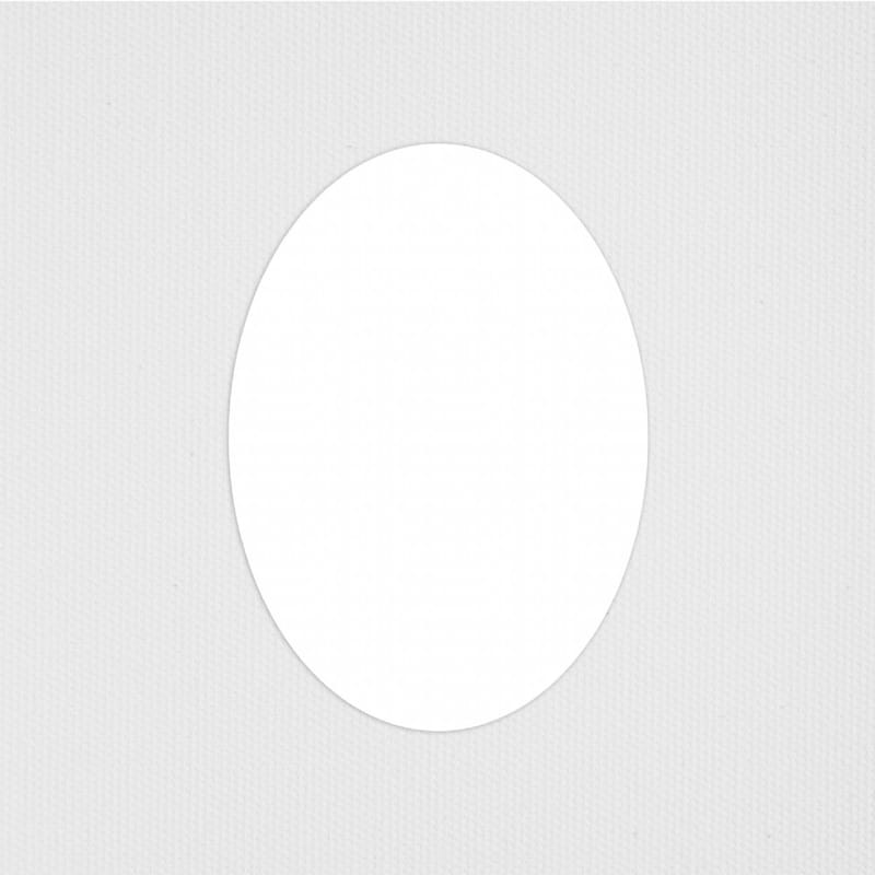 Oval Canvas Panel