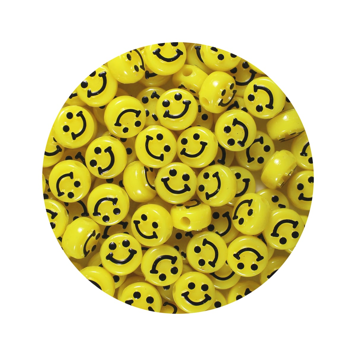 Smiley Face Emoji Beads