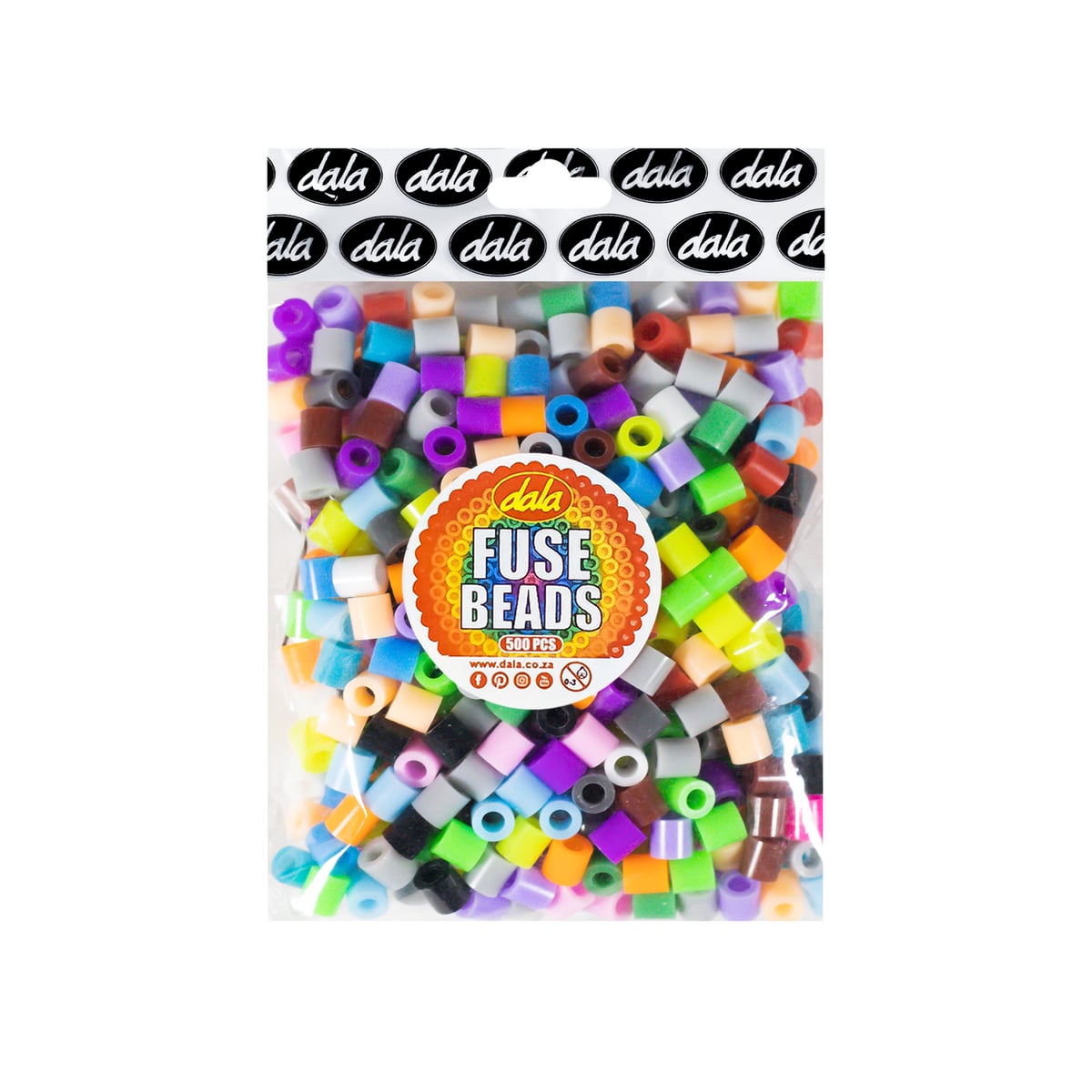 500PCS FUSE BEADS - VARIOUS COLOURS