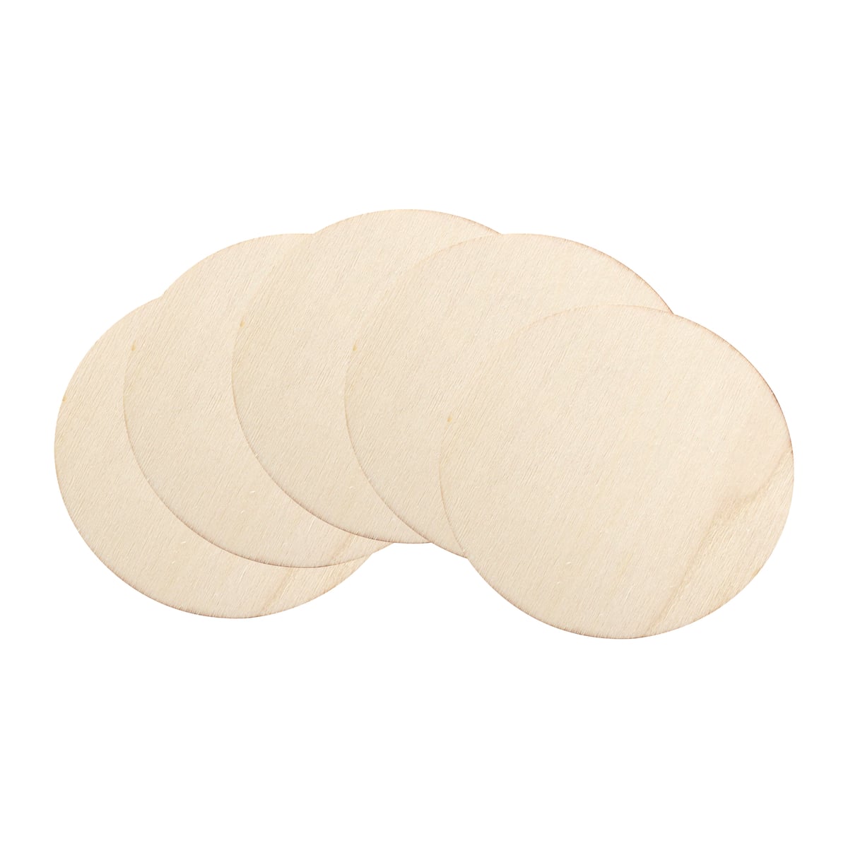 Round Coaster Wooden Blanks - NEW ITEM