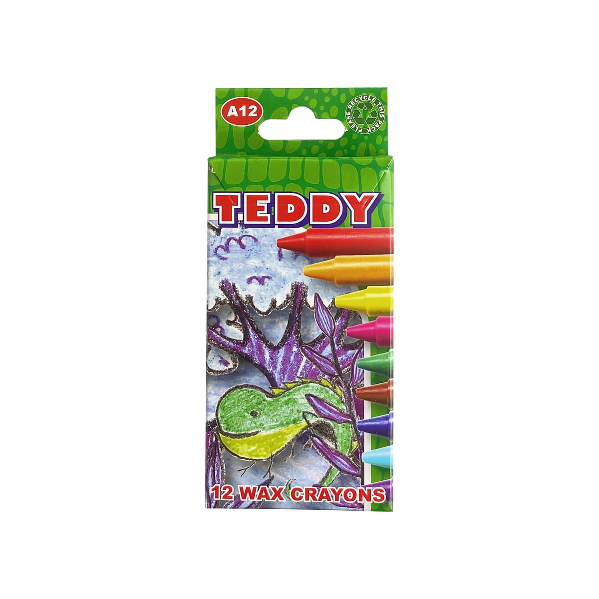 Standard Wax Crayons (A12; A24)