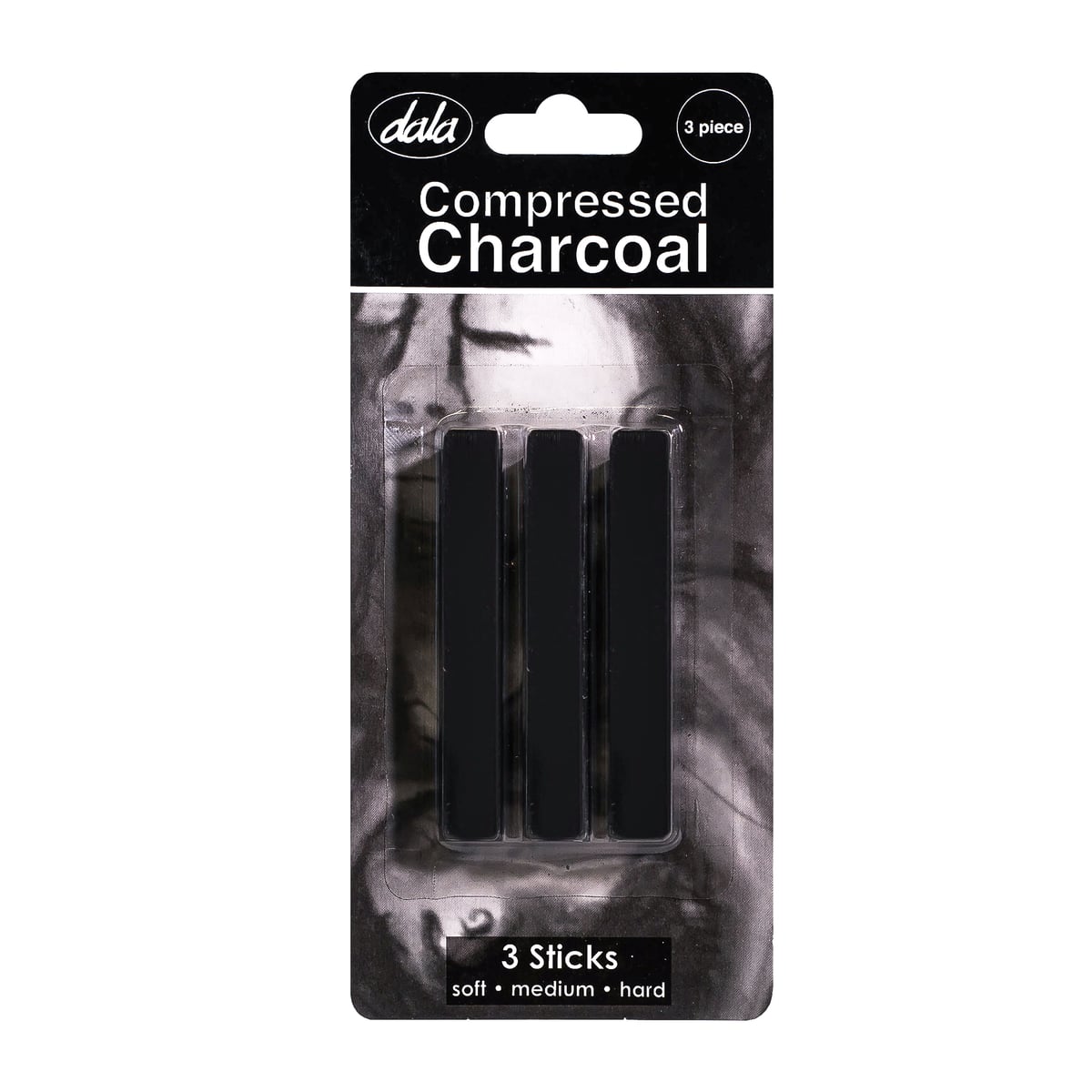 Compressed Black Charcoal 3PCS