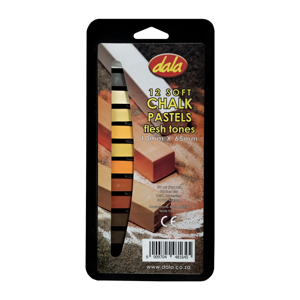 Skintone Chalk Pastels Set - 12S