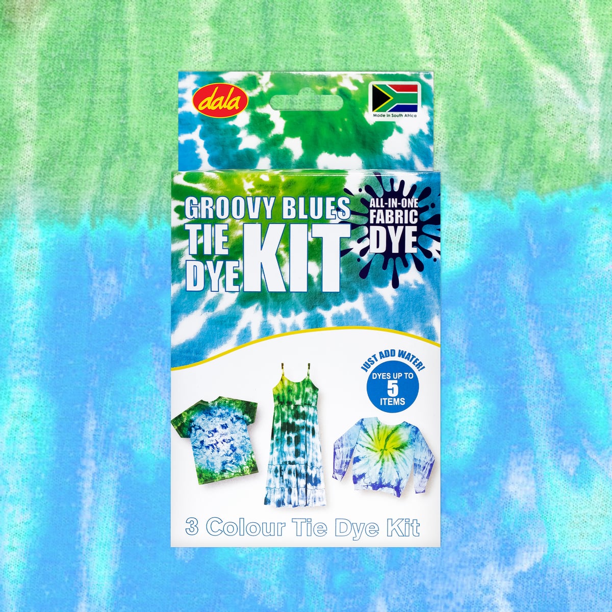 Groovy Blues Tie Dye Kit