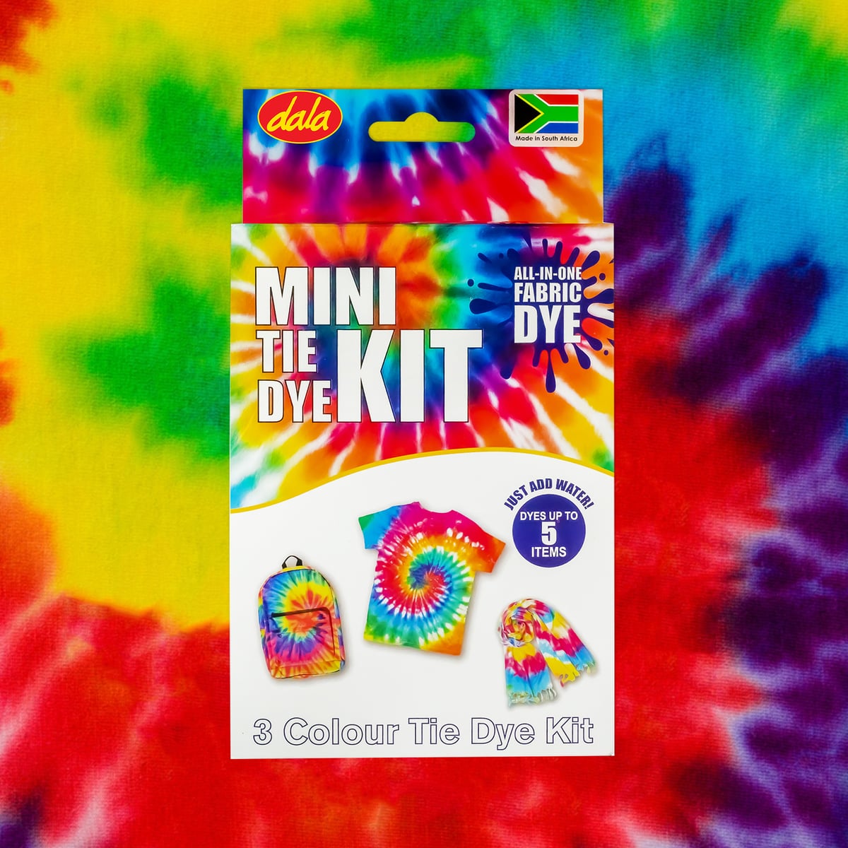 Mini Tie Dye Kit Primary 3 Colours