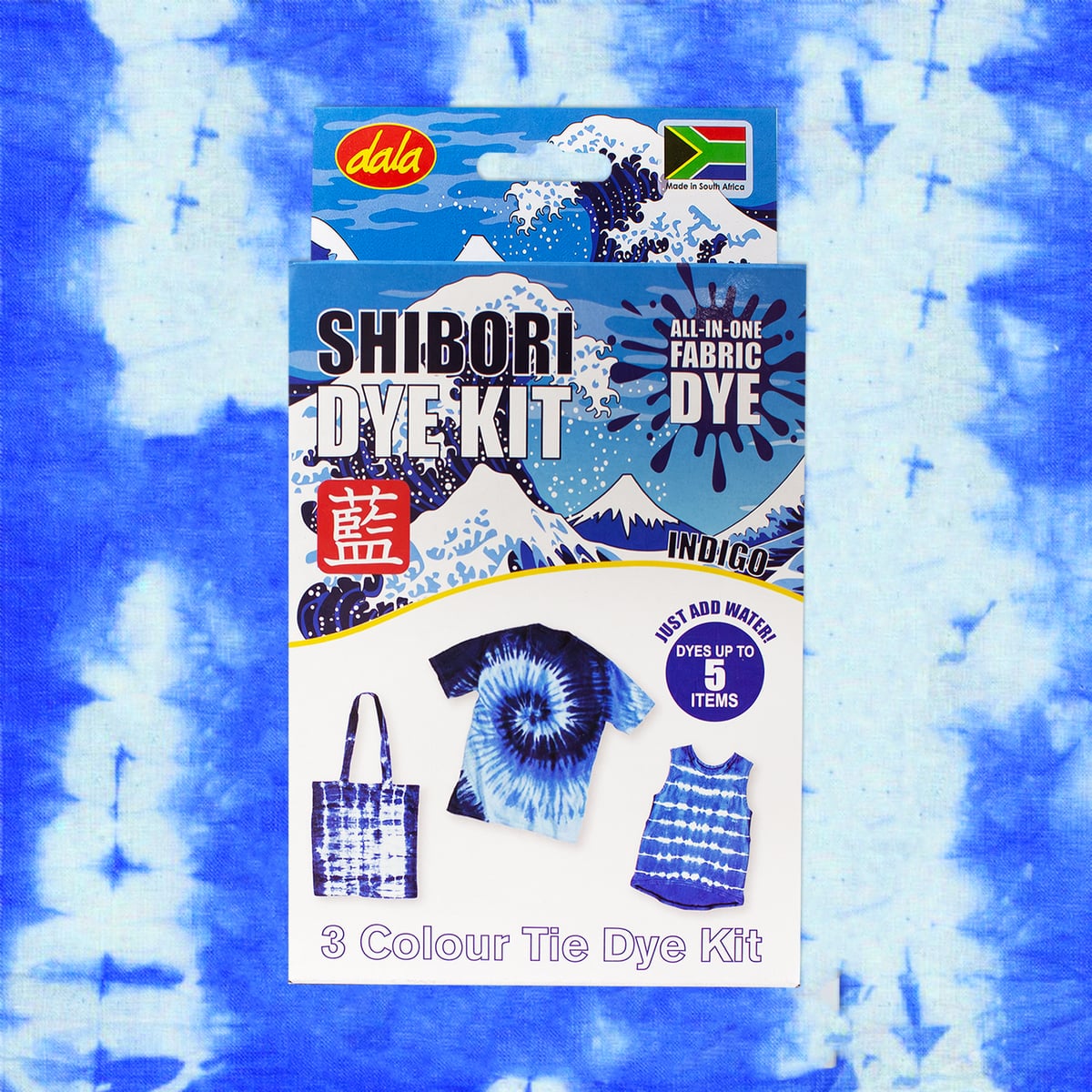 Shibori Tie Dye Kit 3 Colours