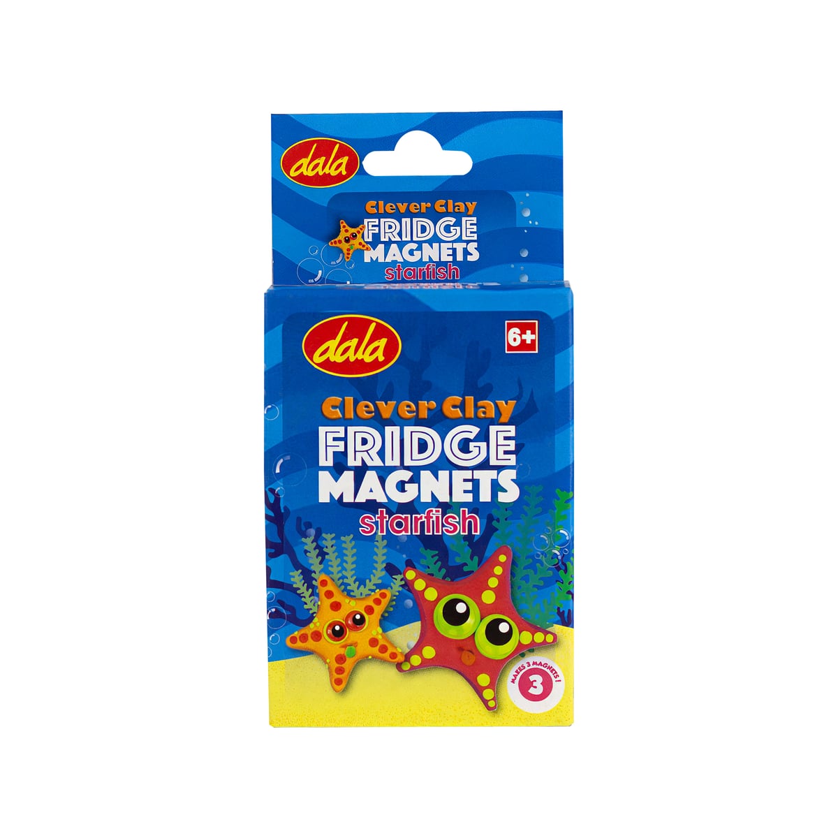 Clever Clay Starfish Fridge Magnets