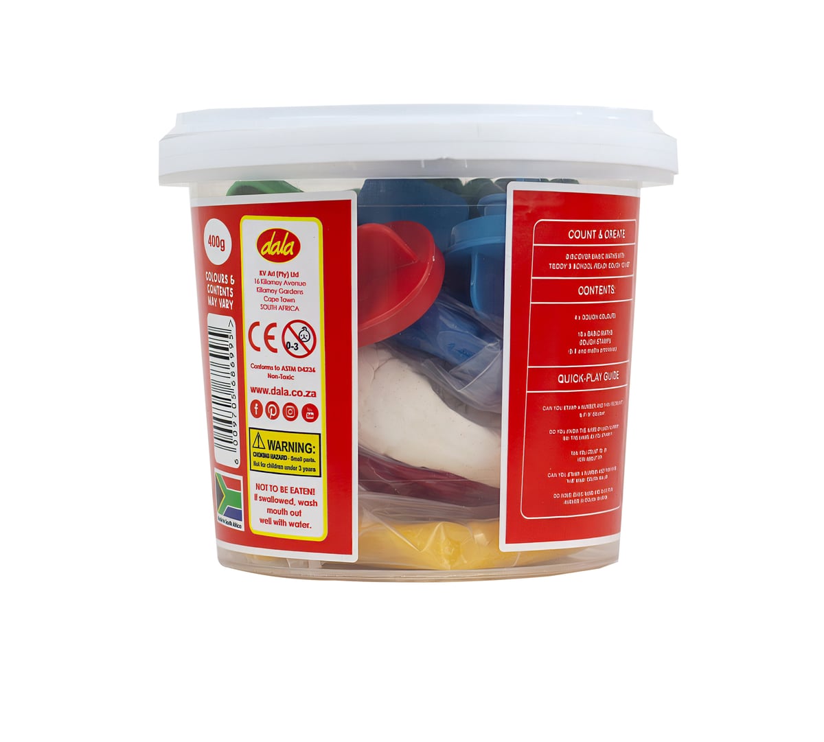 123 Dough Number Set 400G