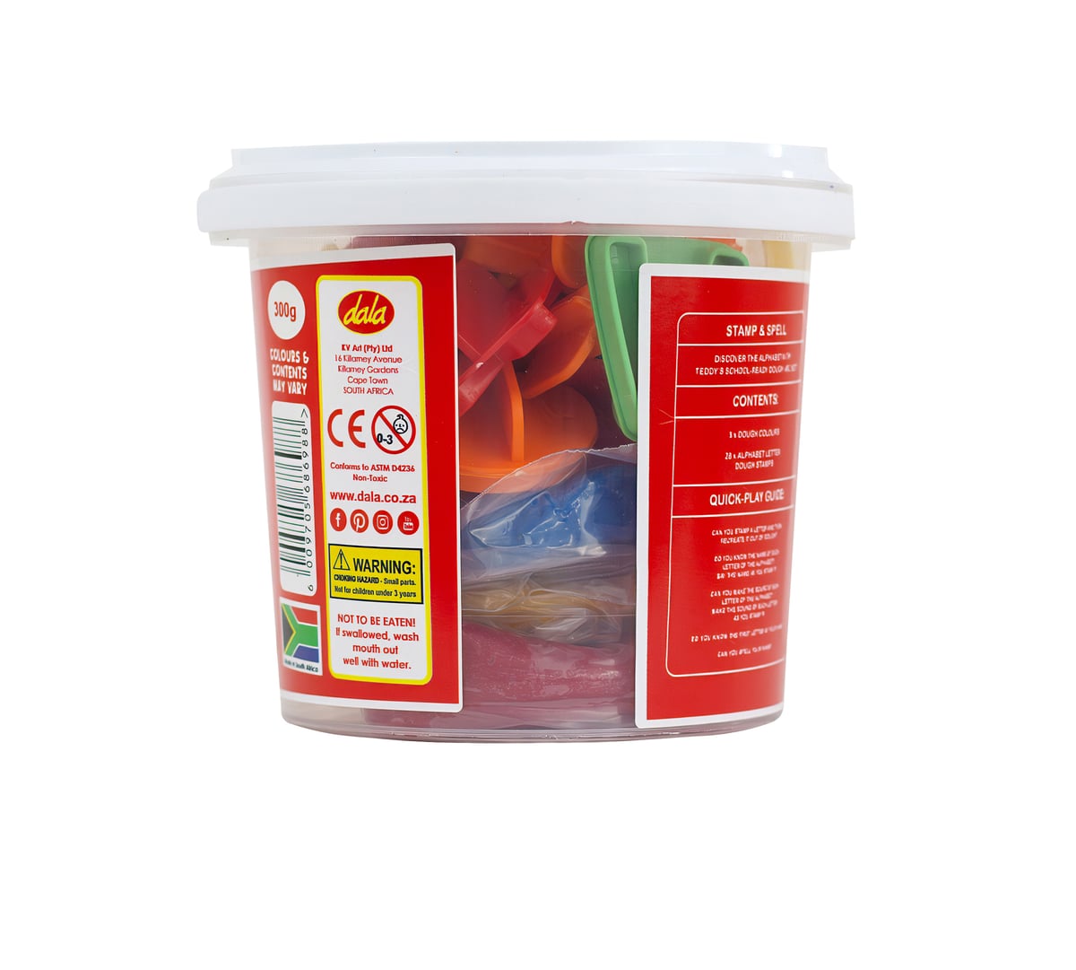 ABC Dough Letter Set 300G