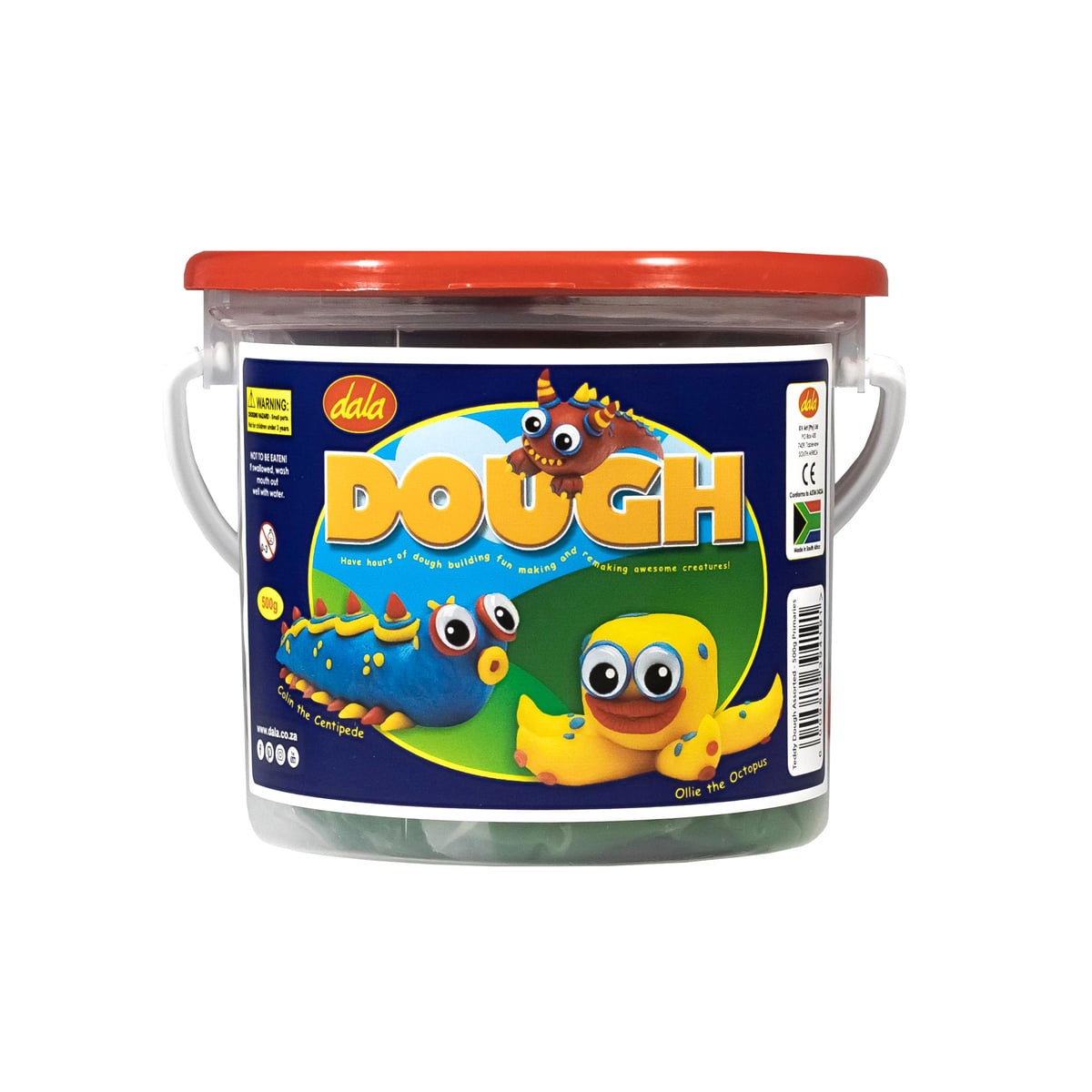 Teddy Dough 500G Bucket Green