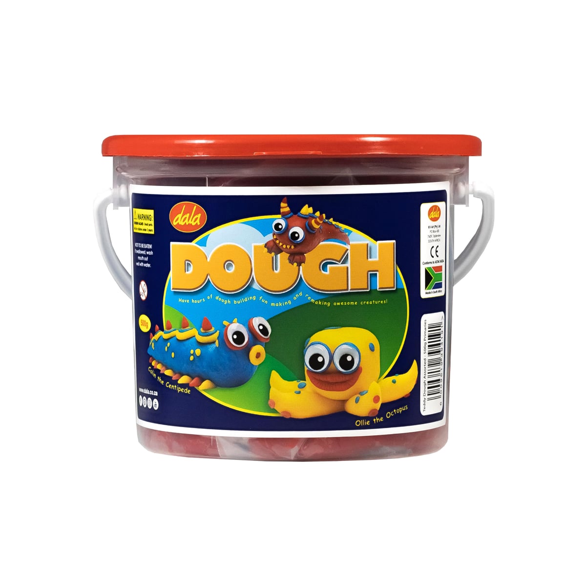 Teddy Dough 500G Bucket Orange