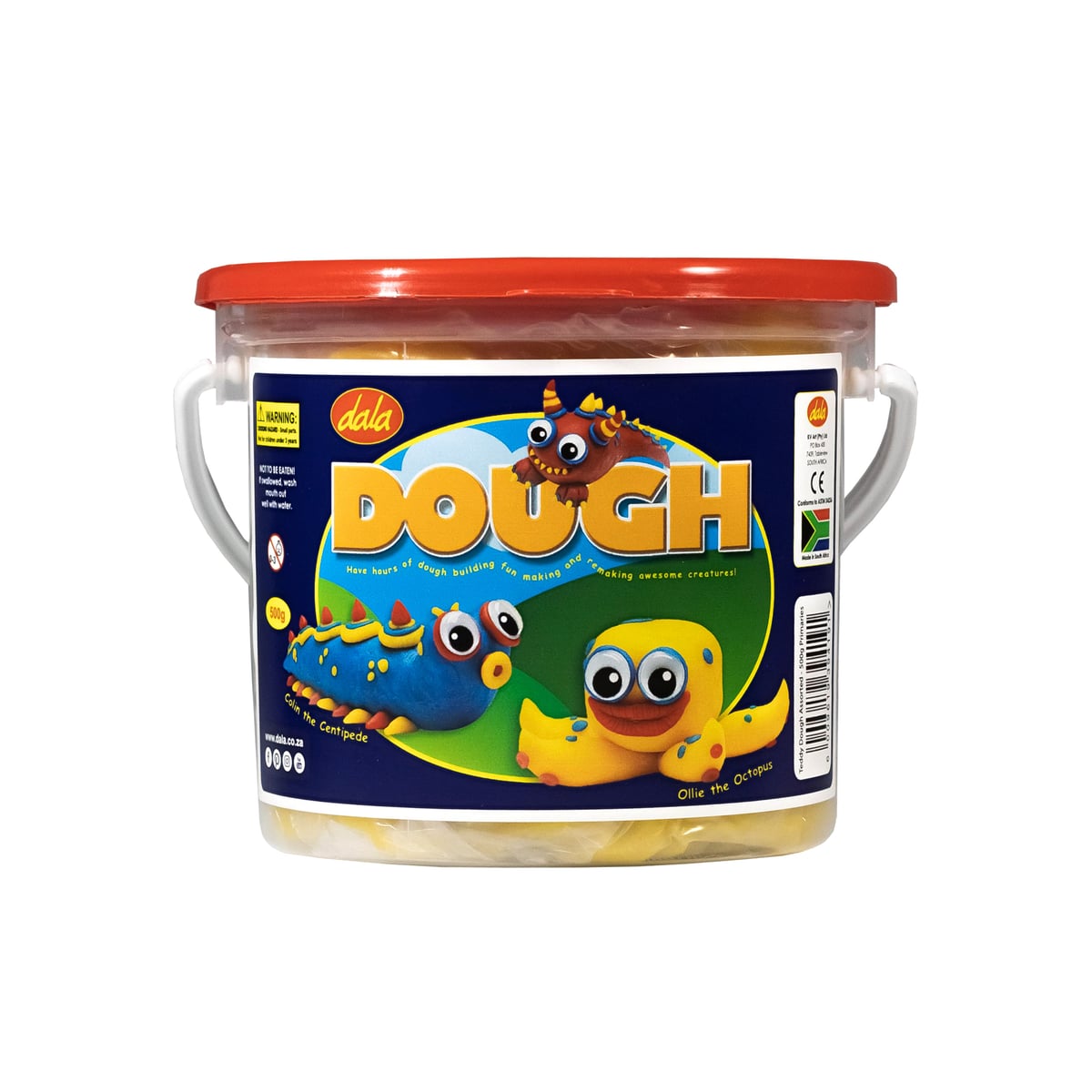 Teddy Dough 500G Bucket Yellow