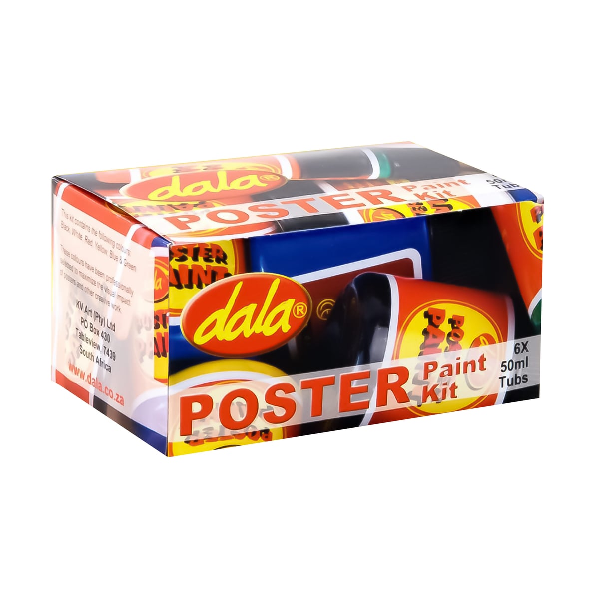 Poster Paint Kit 6 X 50ML