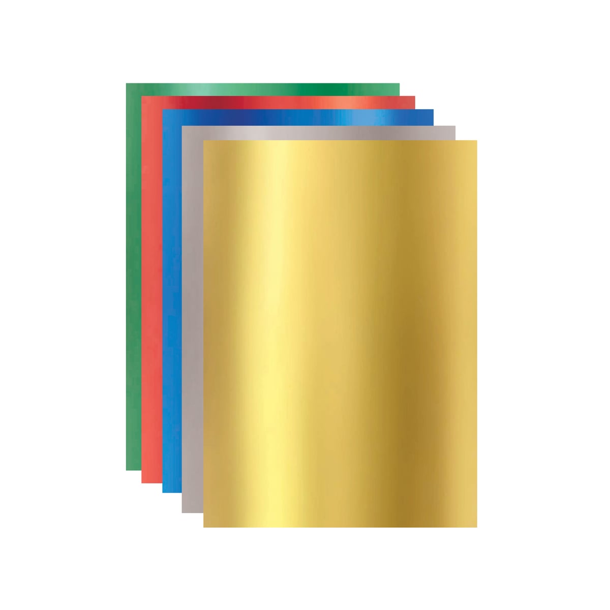 Metallic Foil Assorted A4 250G 25PCS