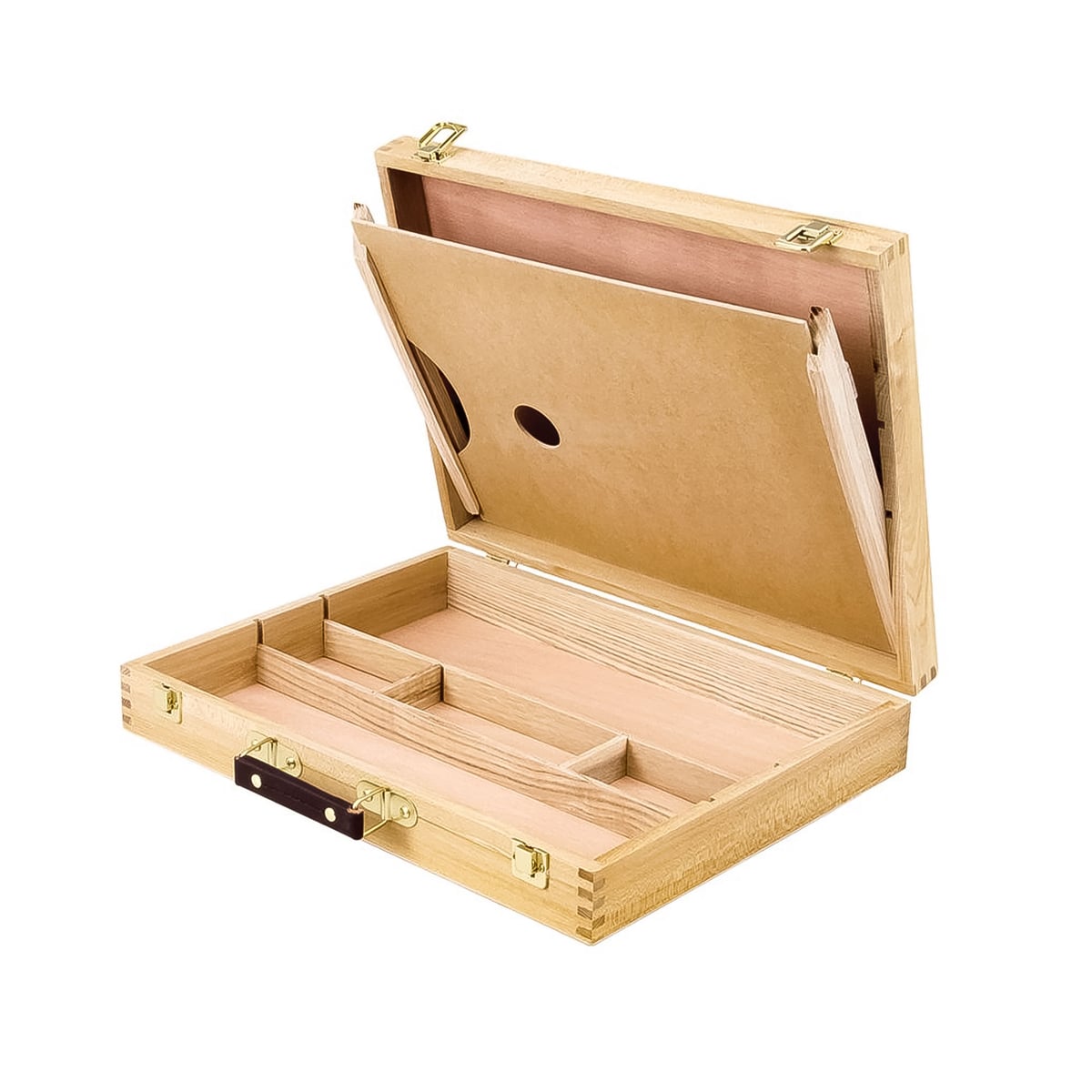 Large Wooden Art Box - 40 X 34 X 7 - A42