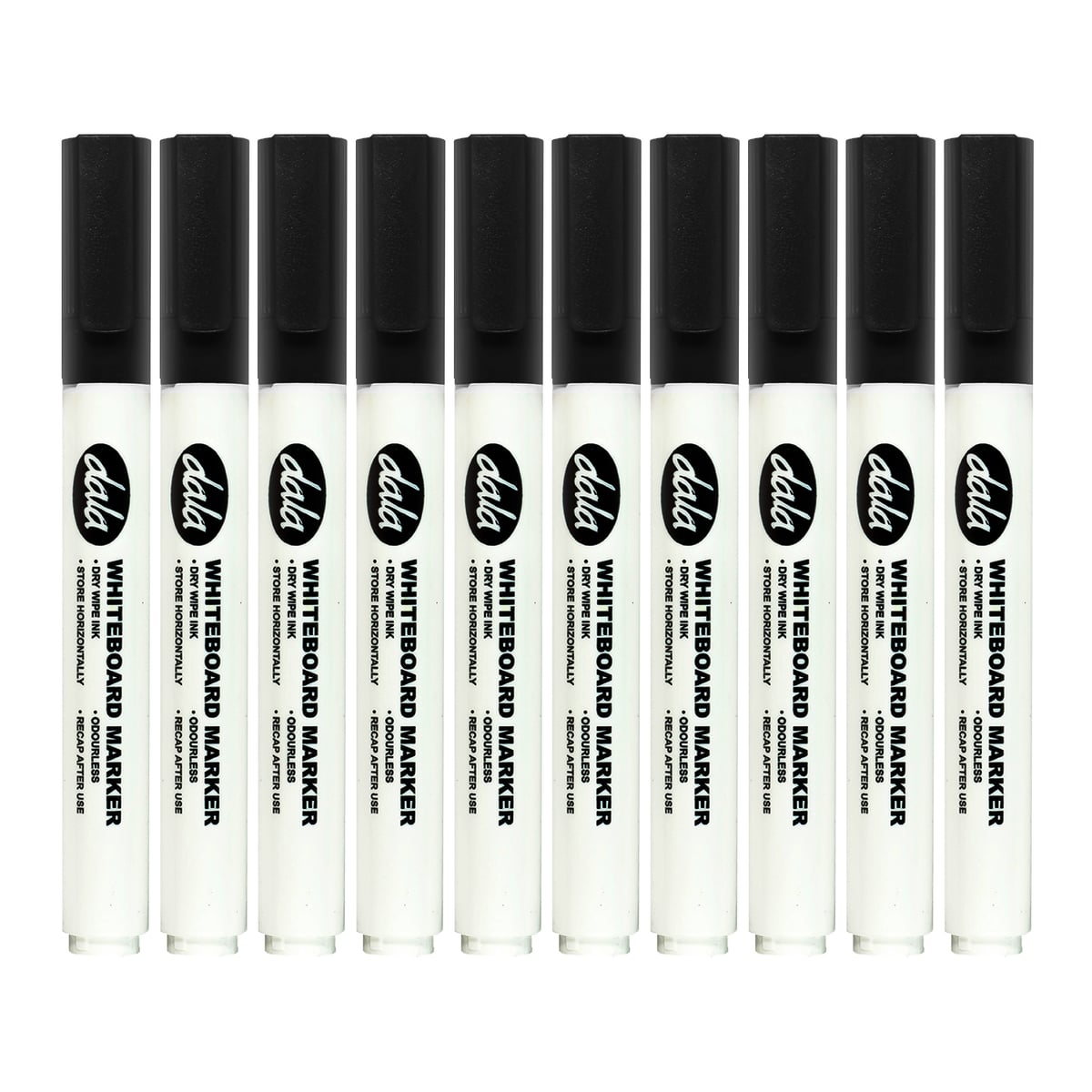 Whiteboard Marker Black 10PCS