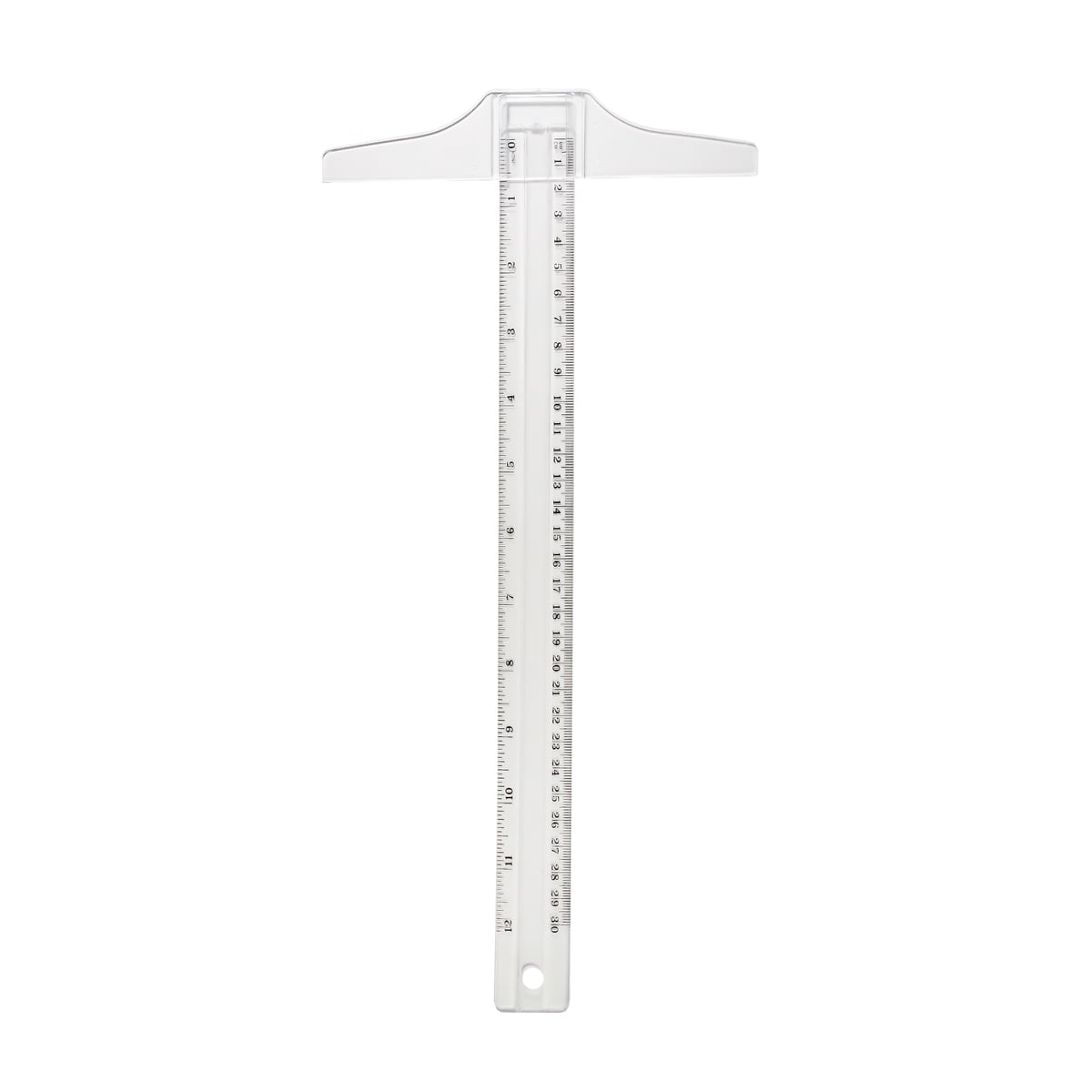 Folding T Square 30CM Platic Ruler